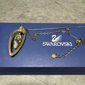 Swarovski 골드톤 목걸이