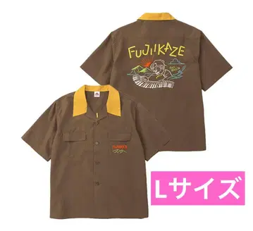 Fujii Kaze x Fuji Rock '26 셔츠 브라운