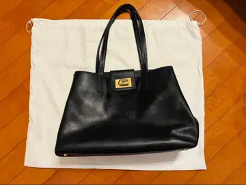 FURLA 훌라 블랙 가죽 백