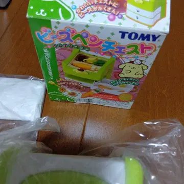 TOMY 폼폼푸딩 비즈 펜 체스트