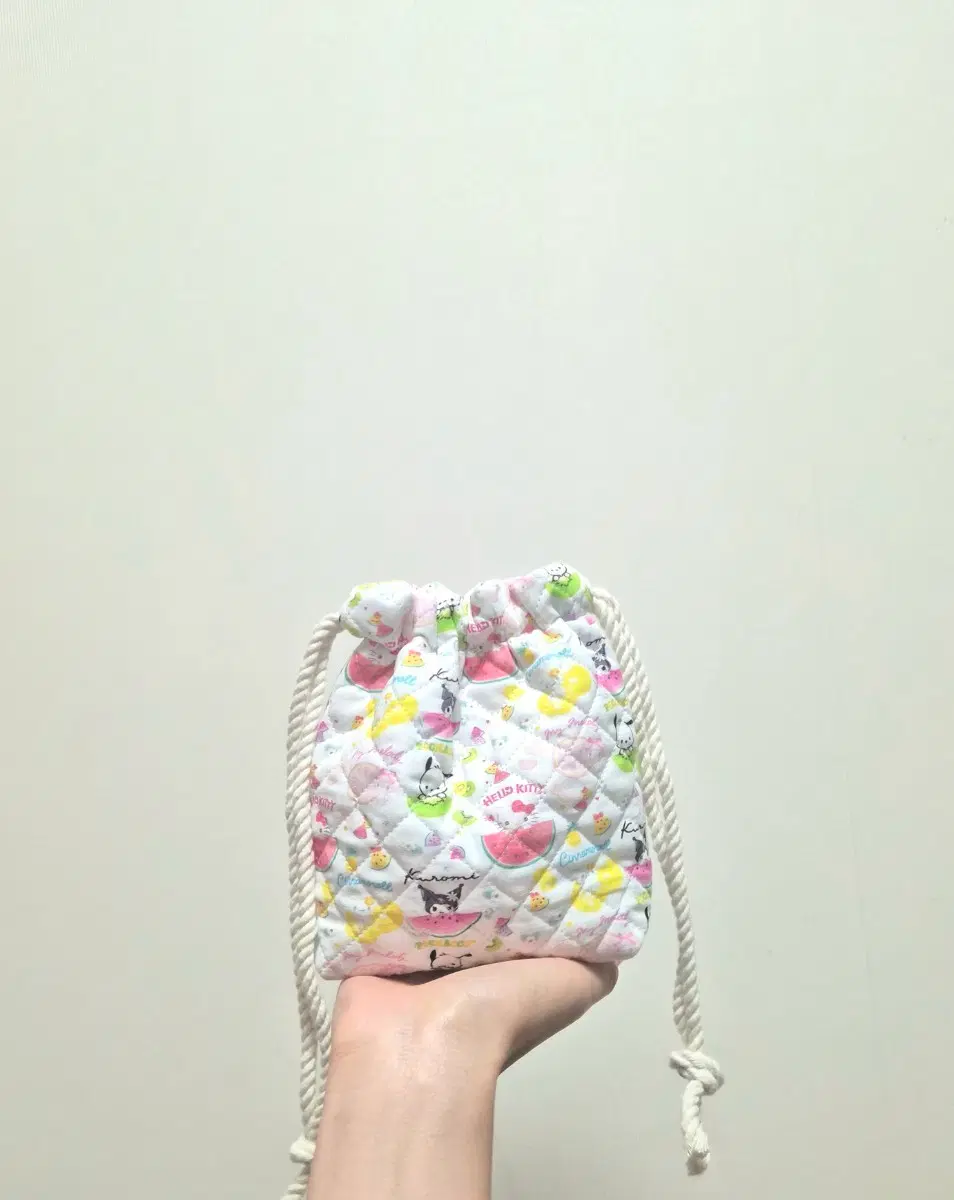 산리오 복조리 파우치