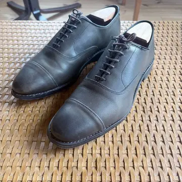 allen edmonds 가죽 신발 올리브 그린 신발 26.5cm