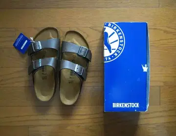 미사용품 BIRKENSTOCK Arizona PullUp Brown 41
