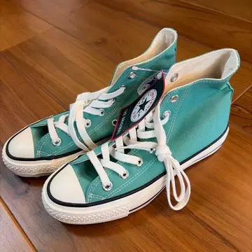 컨버스 올스타 하이컷 스니커즈 그린 녹색 일본제 23cm