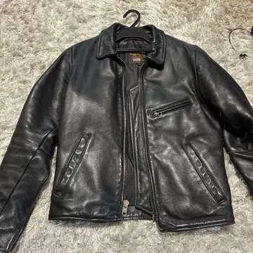 Vanson Leathers 싱글 라이더 자켓 34