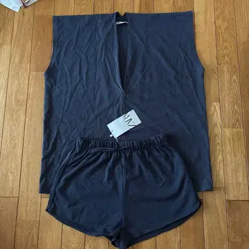 ZARA 슬리브리스 팬츠 셋업