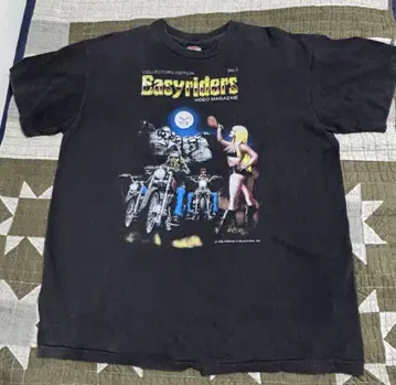 90s 할리데이비슨 Easyriders 티셔츠 사이즈 XL