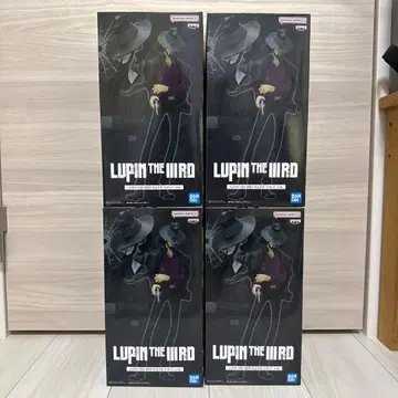 루팡 3세 지겐 다이스케 피규어 4점