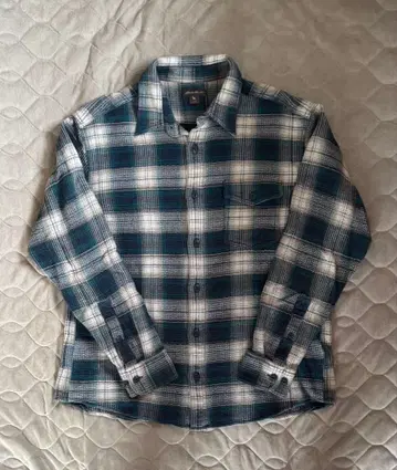 Eddie Bauer 플란넬 셔츠 체크 무늬