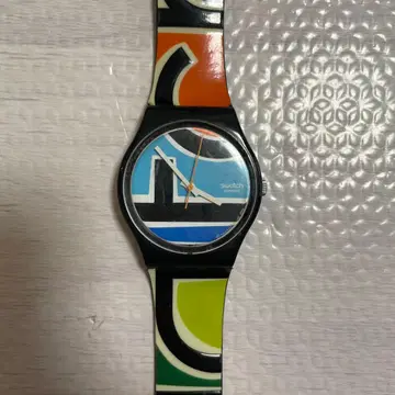 Swatch 쿼츠 손목시계 본체 멀티 컬러