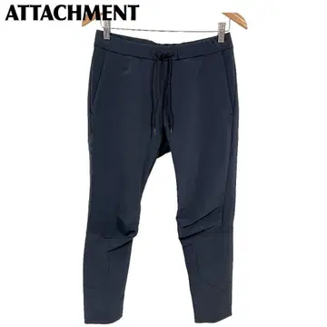 [새상품급] ATTACHMENT 스트레치 팬츠 2 네이비 블랙