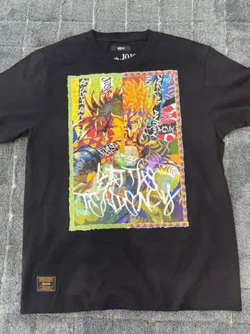 glamb x JOJO 죠죠의 기묘한 모험 T셔츠 죠셉 시저