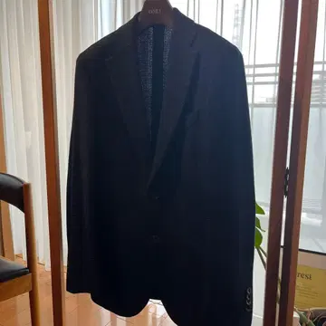 카노니코 원단 ONLY 테일러드 자켓 네이비 2버튼