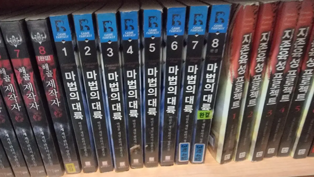 마법의대륙 1-8 완 박민우 게임판타지 소설
