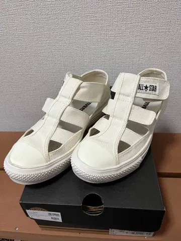CONVERSE ALL STAR 라이트 글래디에이터 ox 화이트