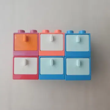 LEGO 서랍형 보관 케이스 6세트