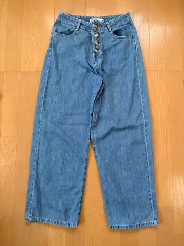 [ ZARA ] 와이드 데님*마린 팬츠
