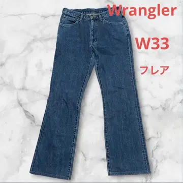Wrangler W0377 부츠컷 데님 플레어 W33 L