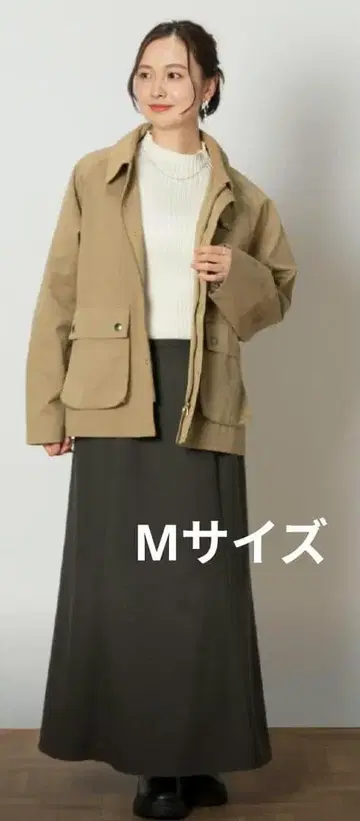 라이트온 BRITISH KHAKI 헌팅 자켓 M 정가 16500엔