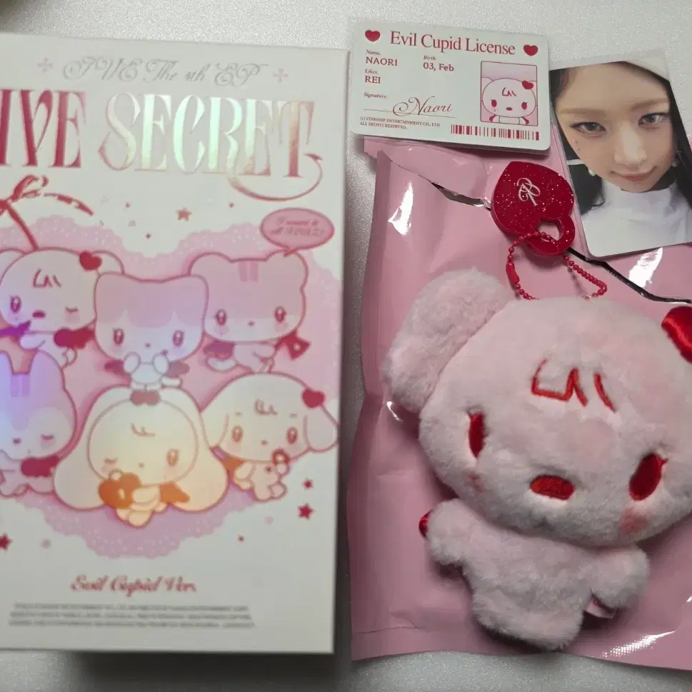 Ive Rei Secret Evil Cupid Close-up Photocard | Bunjang Global