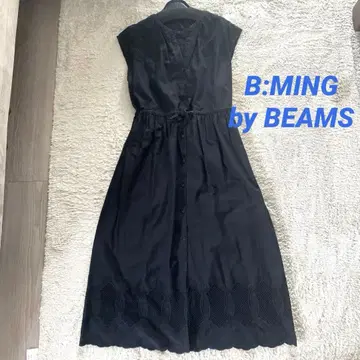 SALE [택 포함] 스캘럽 자수 원피스 블랙 M 사이즈