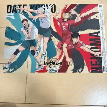 [당일 발송] 하이큐!! 10주년 기념 오리지널 클리어 포스터