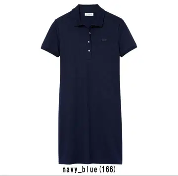LACOSTE 폴로 셔츠 원피스 미니 기장