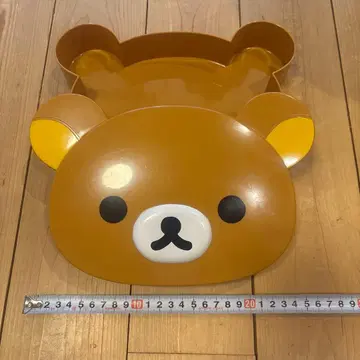 리락쿠마 페이스형 수납 상자