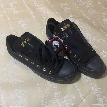 [미사용 새상품] CONVERSE ALL STAR 블랙 스니커즈 택 포함