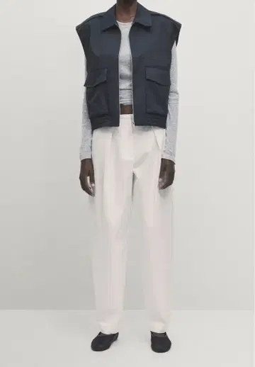 Massimo Dutti 베스트 S 네이비