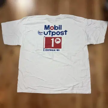 Mobil Outpost T셔츠 화이트