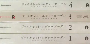 애니메이션 Blu-ray 초회 한정판) 바이올렛 에버가든 전 4권 세트
