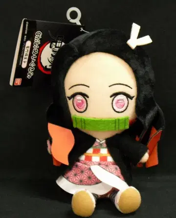 반다이 귀멸의 칼날 Chibi 봉제 인형 카마도 네즈코
