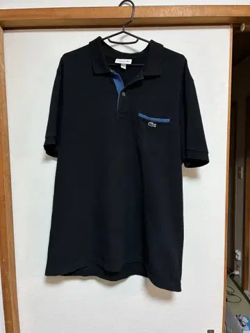 LACOSTE 라코스테 피케 셔츠 블랙 블루
