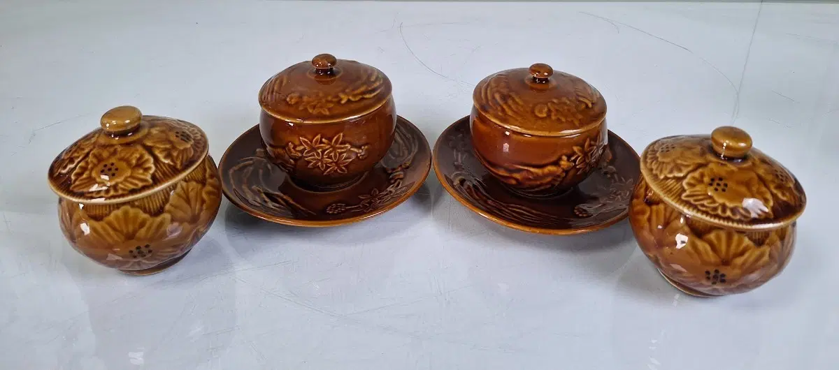 근대사 수집 자료 옛날 민속품 다방 전통차 인삼차 쌍화차 무궁화 잔