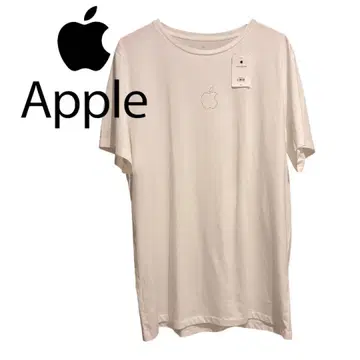 미사용 택 포함 Apple Outline Apple Logo T셔츠
