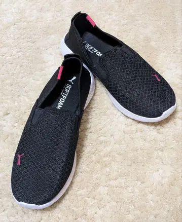 새상품급 푸마 PUMA 플렉스 리뉴 슬립온 24.5cm