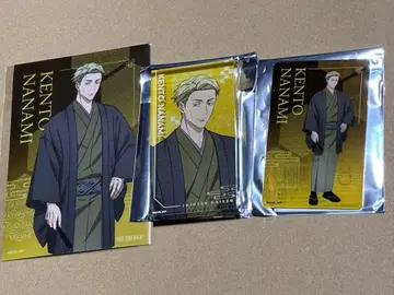 주술회전 TSUTAYA 클리어 카드 엽서 아크릴 블록 나나미
