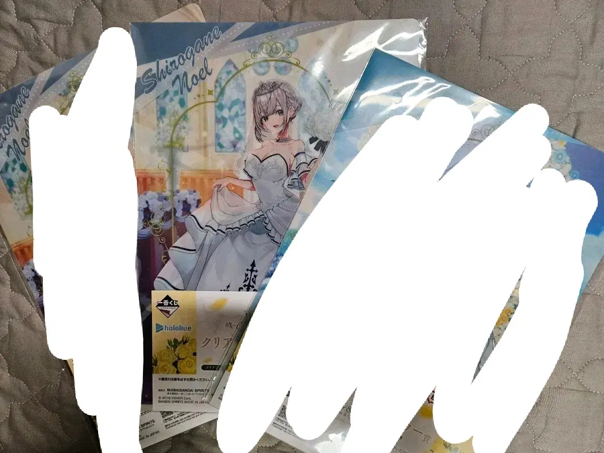 홀로라이브 제일복권 웨딩스타일 클리어파일