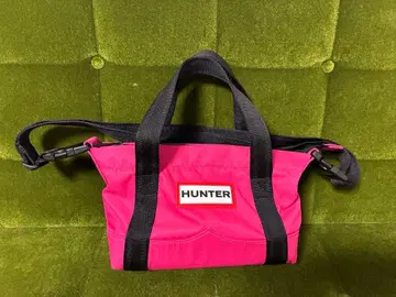 HUNTER 숄더백 핑크