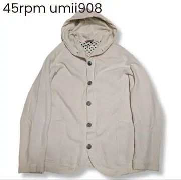 45rpm umii908 맨투맨 후드티 일본제
