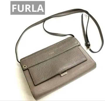 FURLA 라이크 미니 숄더 지갑 푸시락