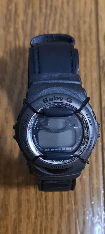 CASIO Baby-G 블랙 디지털 손목시계