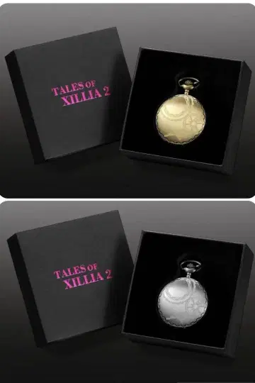 테일즈 오브 엑실리아 2 회중시계 실버 골드