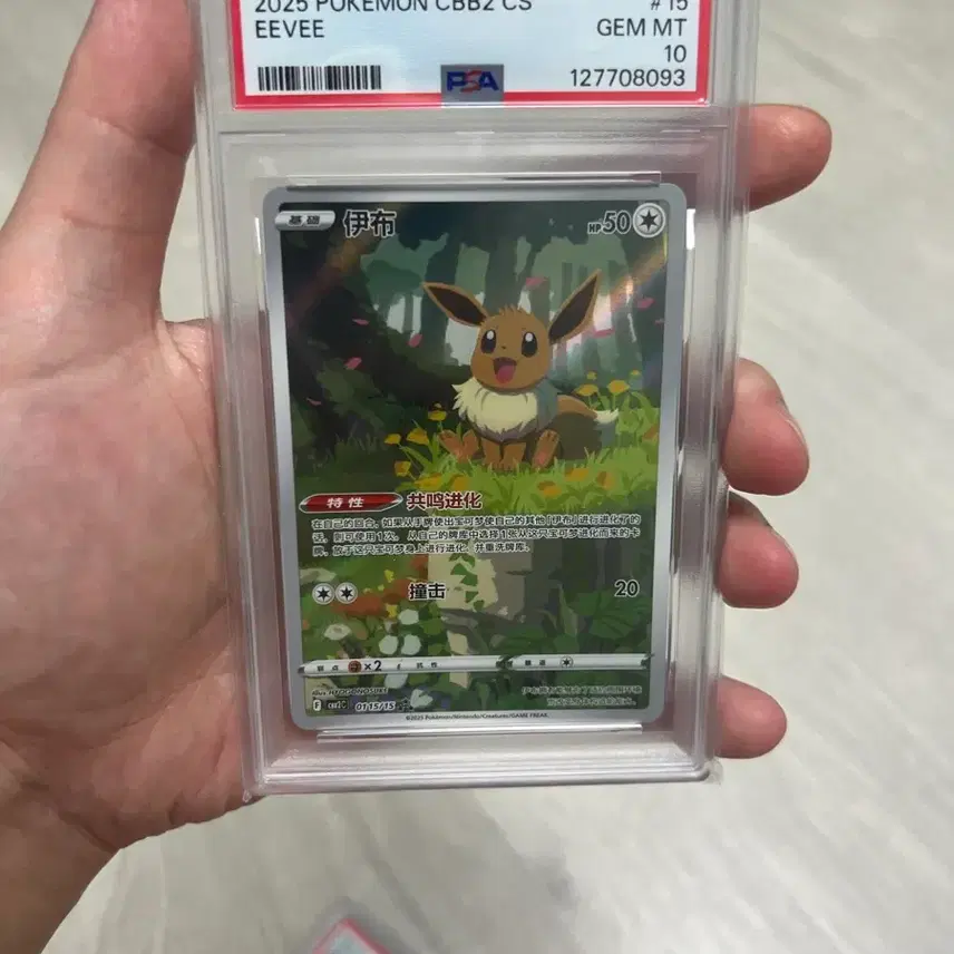 포켓몬 이브이 2025 CBB2 CS PSA 10 중판한정일러스트 사진 1