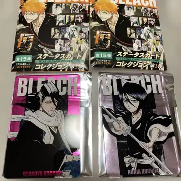 BLEACH 스탯 카드 백야 루키아
