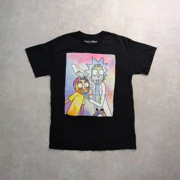 Rick and Morty 릭앤모티 T셔츠 L 상당 블랙