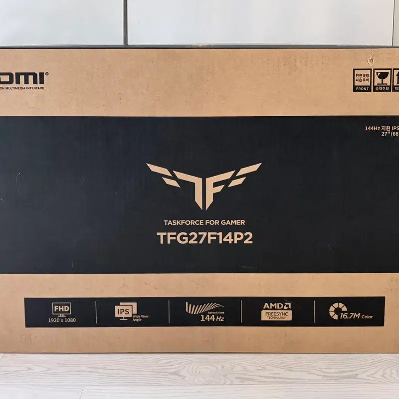 한성컴퓨터 TFG27F14P FHD IPS 144Hz 게이밍 모니터 풀박