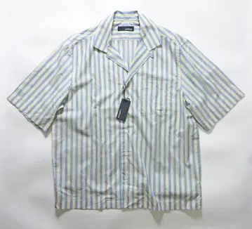 새상품 라르디니 LARDINI 코튼 오픈 카라 셔츠 봄/여름