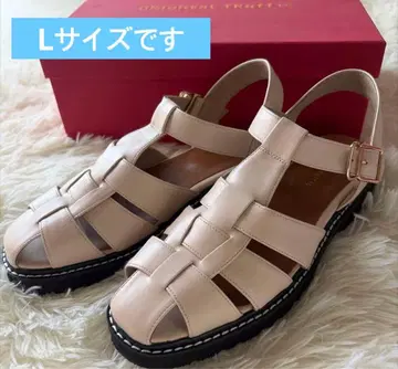 ORiental TRaffic 구르카 샌들 아이보리 L
